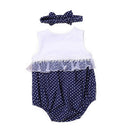 2Pcs/Set Baby Girl Clothing Newest Newborn Baby Girl Princess Lace Bodysuit