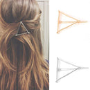 2X Women Korean Style Triangle Hairpin Hair Clip Hair Accessories Bobby PinsG Gw