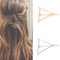 2X Women Korean Style Triangle Hairpin Hair Clip Hair Accessories Bobby PinsG Gw