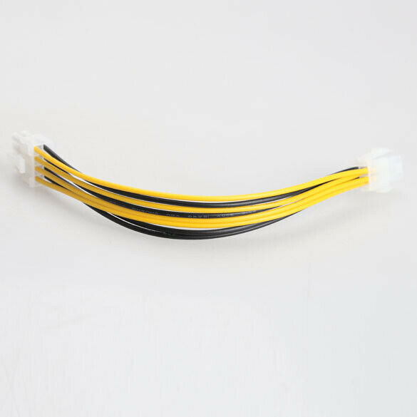 5x ATX 4 Pin Male to 8 Pin Female EPS Power Cable Adapter CPU Power Supply