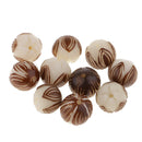 10x Lotus Flower Prayer Loose Beads Bodhi Seed Beads Jewelry Making Findings