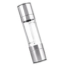 Salt and Pepper Grinder 2in1 Manual Pepper Mill with Adjustable Ceramic Core
