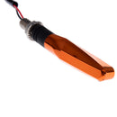4x Motorcycle LED universal orange turn signal lamp motorbike indicator li %o