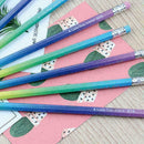 12pcs/set 2B Pencil Eraser Rubber Tip + 1pc Pencil Set Sharpener