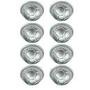8pcs Aluminum Alloy Football Half Ball Cake Mould Easy Bake Pan DIY Baking Tool