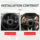 1 Pair Aluminium Paddle Shift Extensions Shifter fit VW GOLF MK5 MK6 GTI R32