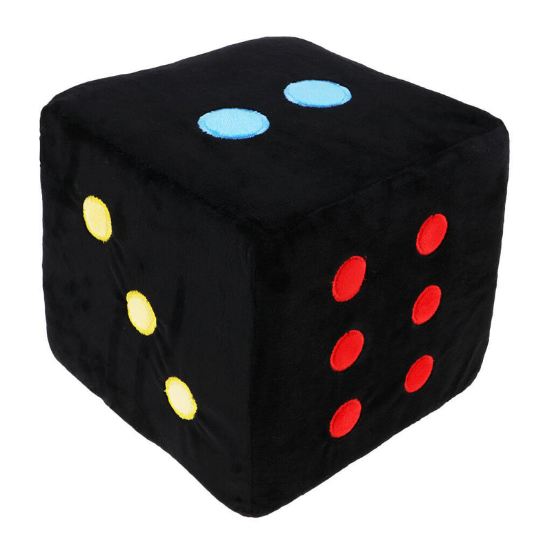 Large Plush Dice Kids Stuffed Toys Cubic Pillow Cushion for Children D