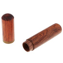 Travel Tubes Humidor for 1 Cigar - Natural Wood Made - Premium Quality