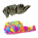2Bag Colorful Duck Feather Turkey Feather Trim Hat Dress Sewing Supplies