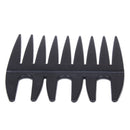 Two-sided fishbone comb wide tooth comb detangling hairbrush scalp massagecombM&