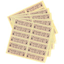 60pcs Hand made with love Seal Stickers for DIY Gift Cookie Packaging Labels M!