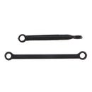 2x Black Steering Tie Rods Servo Link Linkage Accs for 1/10 RC WLtoys Cars