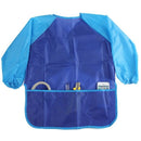 Children Kids Craft Apron For Painting Waterproof Smock Sleeve 17.3"x21.65"