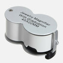 45x 22mm With LED Lights Scale Jewelry foldable Magnifier