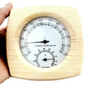 Wooden Sauna Hygrothermograph Thermometer