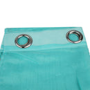 Turquoise Eyelet Telylene Window Treatment Curtain Door Drape Valance 1x2.1M