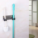 Wall Mounted Mop Organizer Holder Brush Broom Hanger Storage Rack Kitchen T