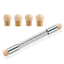 Nail Art Glitter Powder Sponge Brush Rhinestone Gradient Painting Pen Manic A7N9