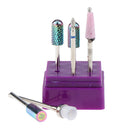 7PCS Electric Nail Drill Bit Set, Nail Bits Tungsten Steel Rotary Burrs Cleaning