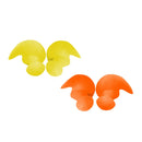 2 Pair Spiral Swimming Ear Plug Shower Earplug for Bathing Surfing with Case