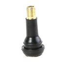 TR413 Snap In Short Rubber Valve Stems 100x Car Motorcyle Tubeless Tire Valves
