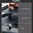 Car Door Pin Lock Lifting Bolt Trim Carbon Fibre For Mercedes Benz A C E Cl E8X2