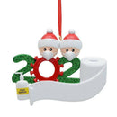 Christmas Decoration Personalized Family Pandemic Ornaments (2pcs 2 People)
