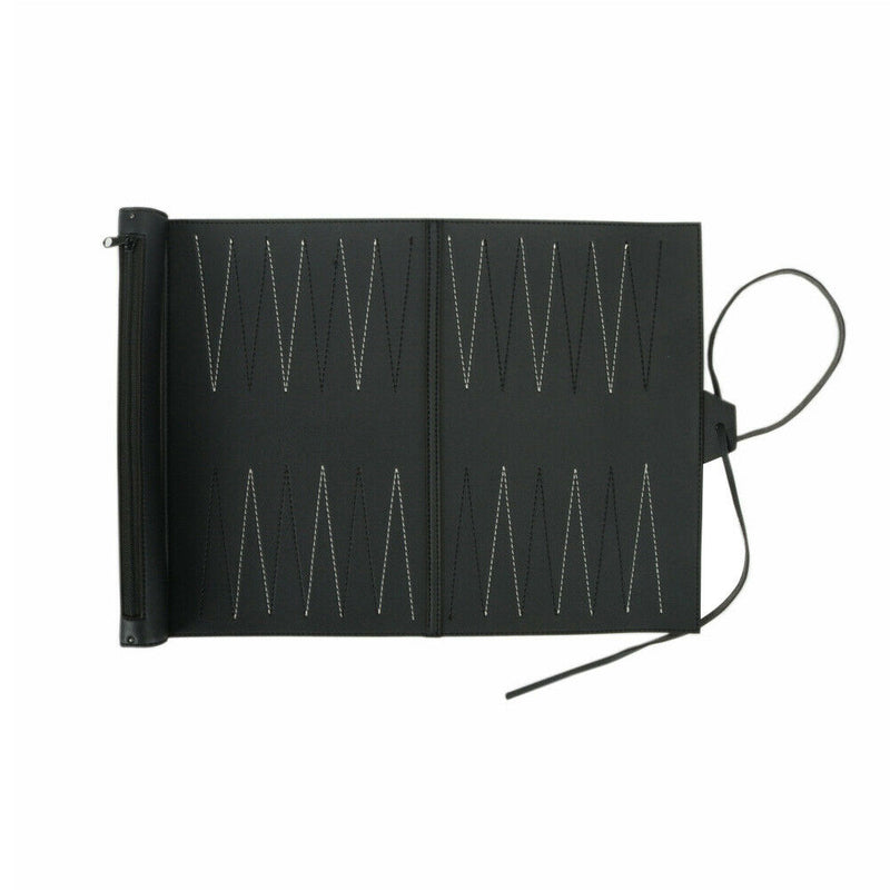 Foldable Games Durable Backgammon Chess Board Portable Magnificent PU Leather