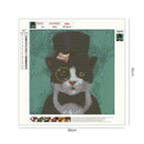 5D DIY Full Drill Diamond Painting Cat Cross Stitch Embroidery Mosaic Kit
