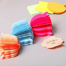 80 Sheets Self Adhesive Memo Pad Paper Sticky Bookmark School Office Supplies
