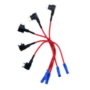 5 Pcs 15A Add Circuit Box Holder Mini Blade Fuse  ATO ATC  Tap