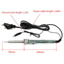220V Heat Gun Welding Adjustable Electric Temperature Soldering Iron Tool 60W 3C