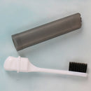 Portable folding outdoor travel camping toothbrush foldable toothbrush plastic Z