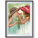 5D DIY Full Drill Diamond Painting Girl Embroidery Mosaic Kit Home Decor