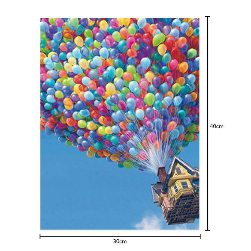 5D Balloon House Diamond Painting Embroidery DIY Cross Stitch Home Decor