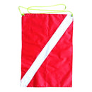 2x Universal Scuba Dive Flag International Flag Diver Down Flag & Alpha Flag