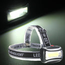 Durable Mini COB LED Headlamp Fishing Camping Headlight Head Lamp Torch