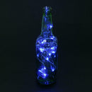 1.5m 15-LED Copper Wire String Light with Bottle Stopper Party Decor Lamp