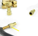 10X Converter Presta To Schrader Bicycle Bike Valve Adaptor Tube Pump Tools ME
