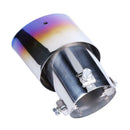 Universal Automobiles Car Gas Exhaust Flue Muffler Noise Snubber Tip Pipe A