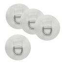 4 Pieces D-Ring Pad Patch For Inflatable Boat Raft Pvc Raft / Dinghy / Kaya