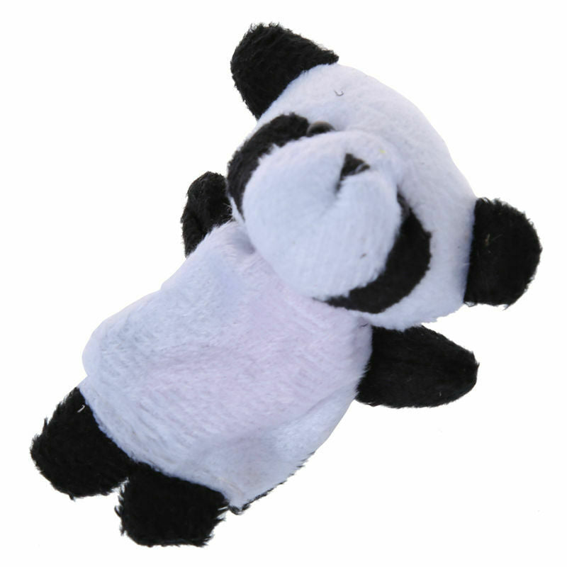 Panda Black and White Finger Puppet and Hand Puppet Z1B9