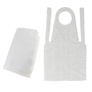 100 X Disposable Apron Plastic Cape Neck Shawl Hairdressing Hair Color Apron Oil