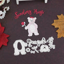 Bear Cutting Dies Stencils Scrapbook Embossing DIY Album Card Gift (GG0186)