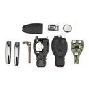 3 Buttons Remote Car Key Shell Key Replacement For Mercedes Benz year 2000+