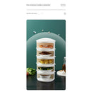 Plastic Food Cover Clear Kitchen Dish Dustpoof Cover Kitchen Tool 1 Tier