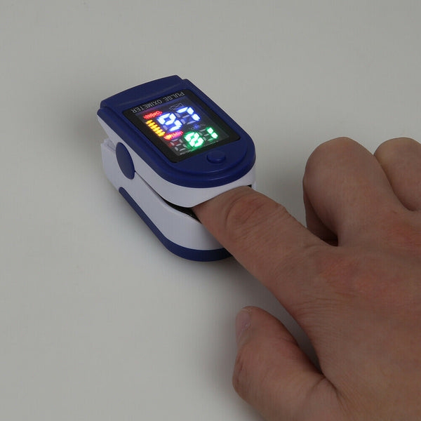 0.96in OLED Digital Finger Fingertip Pulse Oximeter Oxygen SpO2 PR PI Monitor
