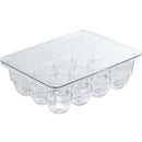 12 Cells Egg Storage Box Crisper Container Kitchen Organizer With Cover Tra