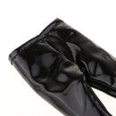 1:6 Scale Black PU Leather Pants Female Trousers Clothes for 12inch Action