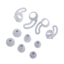 4Pairs Ear Hooks +S M L Eartips Buds for BeatsX Urbeats Beats Tour Gray